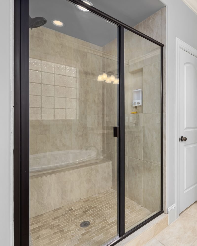 walk in shower