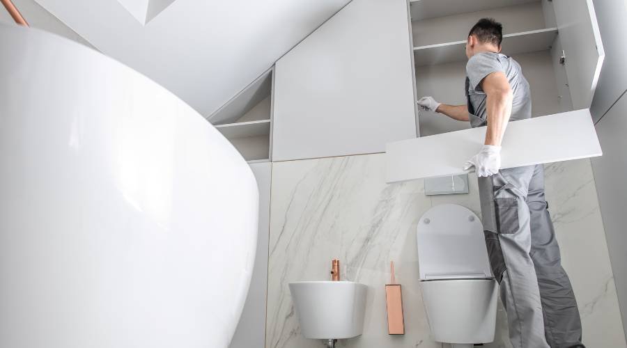 bathroom remodel